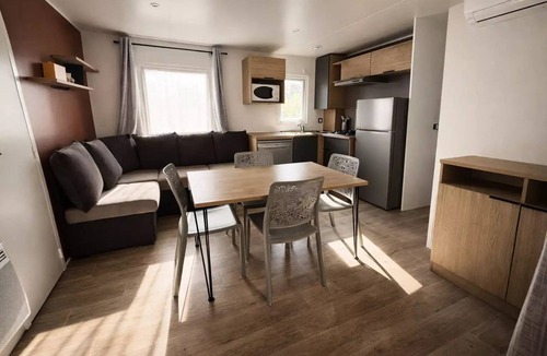 Recoules-Previnquieres House | Camping Le Plô * - MOBILEHOME 3 ROOMS 6 persons