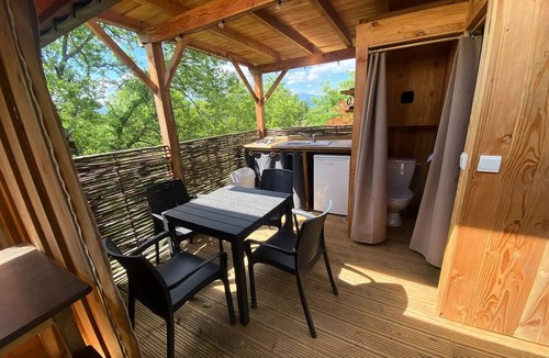 Belloc Cabin | Camping le Roc del Rey* - Canvas cabin for 2 people
