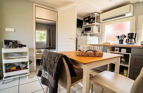 Laroque-des-Alberes House | Camping les Albères* - 3 room air-conditioned chalet 4 people