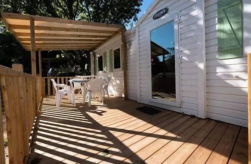 Pont-de-Salars House | Camping Les Terrasses du Lac* - Classic 4-room mobile home for 6 people