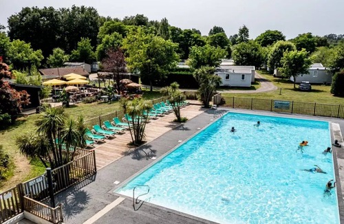 Saint-Paul-en-Born House | Camping maeva Escapades La Clairière **** - Mobile Home Comfort+ 3 Rooms 4 People + TV