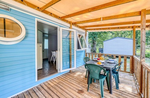 Saint-Paul-en-Born House | Camping maeva Escapades La Clairière * - Comfort Mobile Home 2 Rooms 2 People + TV
