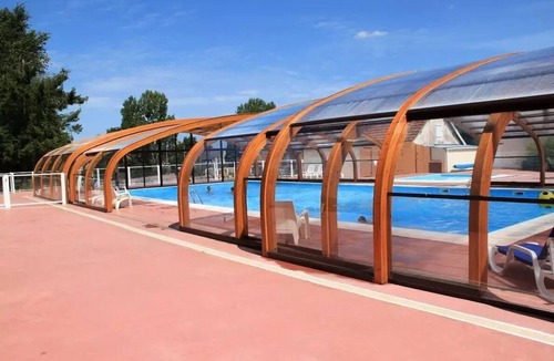 Cahagnolles House | Campsite L'Escapade - Taos Mobile Home 4 Rooms 2 Bathrooms 6 People Air Conditioned