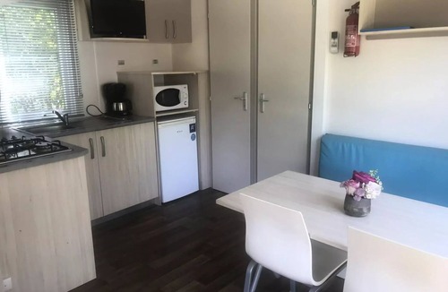 Saint-Jean-Pla-de-Corts House | Campsite Les Casteillets * - Mobile home Comfort 28 m2 - 2 bedrooms - air conditioning 4 people