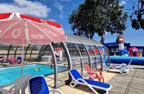 Balleroy House | Campsite Le Clos de Balleroy * - Mobil Home Nest 29 - 2 bedrooms 30 m2 + semi-covered terrace 4 people