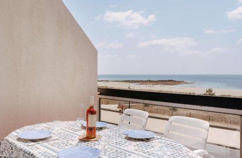 Carnac Apartment | Carnac - Studio cabine 4 pers. avec terrasse face à la mer - FR-1-477-89