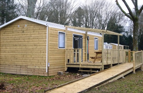 Priziac House | CAVALIN Mobil-home Confort 35m² - 2 bedrooms (reduced mobility) on plot >100m2 4 persons