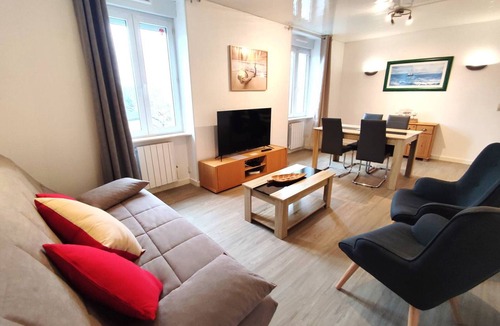 Trebeurden Apartment | Central Apartment in TREBEURDEN, 500m from Beach, Near Shops, Parking, Modern Amenities
