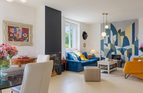 Saint-Etienne-de-Fontbellon House | Charming Holiday Home in Aubenas with Private Garden, Balcony, and Air Conditioning