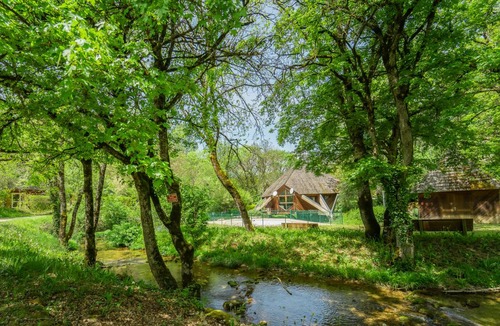 La Canourgue Ski Chalet | Chalet 4 pers au Camping du Golf - LZV025A1