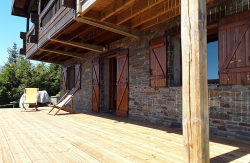Font-Romeu-Odeillo-Via Ski Chalet | Chalet Banya - classified * 150 m2, Sauna, 180 ° view, facing south