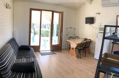 Chambonas Ski Chalet | Chalet "Comfort Shared Pool" with Pool, Shared Terrace and Wi-Fi