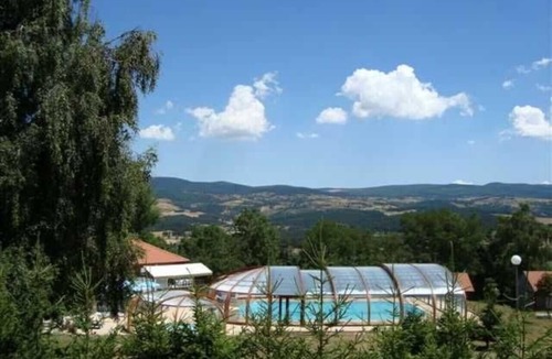 Blavignac Ski Chalet | Chalet Mimosa with Mountain Views, Shared Pool, and Wi-Fi