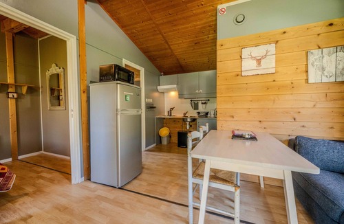 Roquefeuil Ski Chalet | Chalet 'Montana Pmr 4 Pers' with Shared Terrace and Wi-Fi