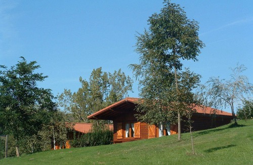 Salledes Ski Chalet | Chalet on private fishing pond with carp