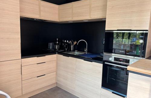 Hasparren Ski Chalet | Charmant chalet avec spa à Hasparren, 50 m², piscine partagée