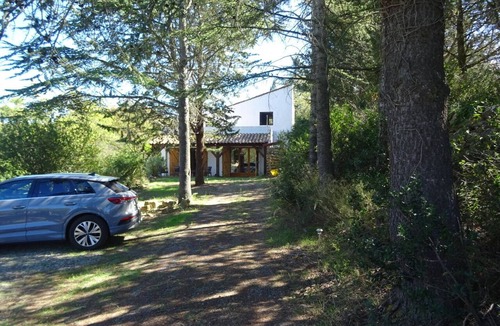 Saint-Martin-des-Puits Villa | Charmante Villa mit Pool und Altem Baumbestand