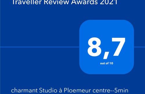 Ploemeur Apartment | charmant Studio à Ploemeur centre-5min des plages