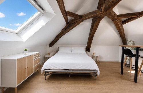 Madeleine - Saint-Leonard Apartment | Charmant studio cosy a deux pas du centre-ville - 2 pers