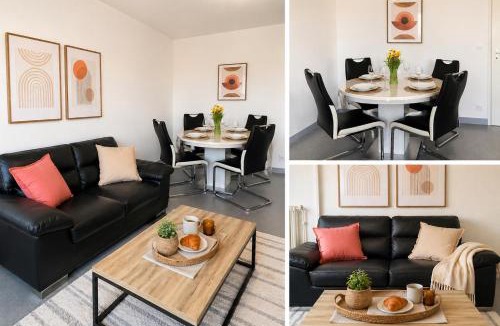 Ronchin Apartment | Charmant T2 lumineux avec balcon & espace bureau - proche Lille et Stade Pierre Mauroy