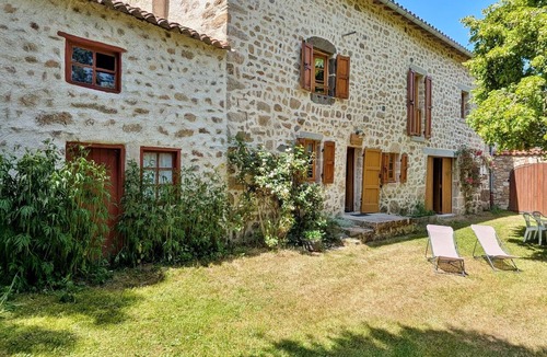 Allegre Cottage | Charming 19th Century Stone House by a Brook, Near Medieval Village