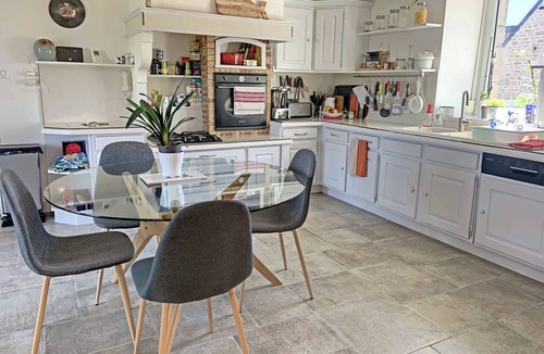 Kervignac House | Charming 3-Bed Stone Cottage with Pool & Garden near Beaches