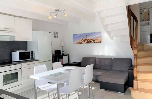 Tregastel House | Charming Brittany Cottage 100m from Sea, with Garden & Terrace in Trégastel