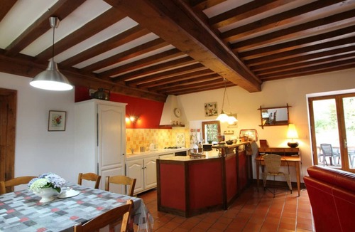 Theville Cottage | Charming Gite in Théville with Fireplace and Private Garden