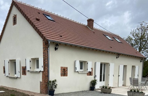 Louroux-Hodement Cottage | Charming house with pool and air conditioning in Haut-Bocage
