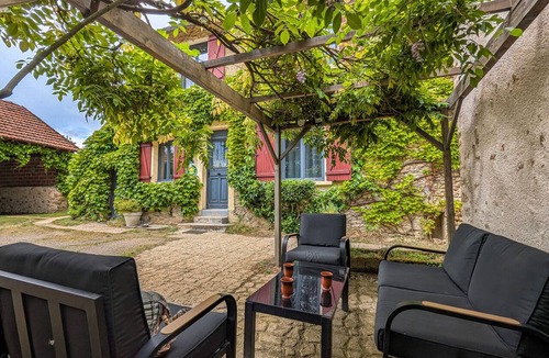 Le Menoux Cottage | Charming Home with Heated Pool, Hot Tub, and Private Garden in Le Menoux