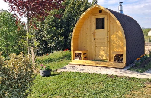 Le Menoux Cottage | Charming Home with Heated Pool, Hot Tub, and Private Garden in Le Menoux