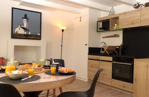 Port de St Goustan Ski Chalet | Charming house on the quays of St Goustan