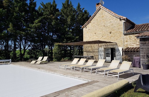 Caylus House | Charming house with very large heated pool in Caylus