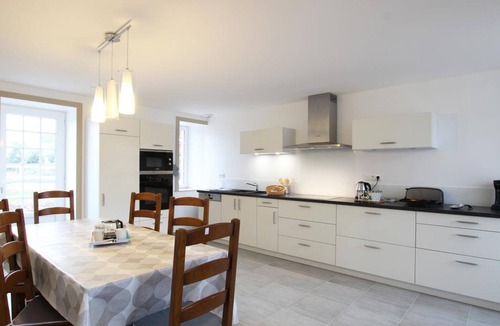 Le Vicel Cottage | Charming Norman house with garden and fireplace