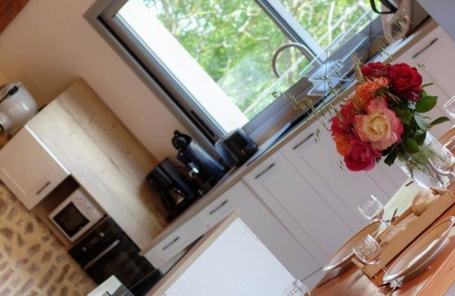Sail-les-Bains Cottage | Charming renovated house with heated pool