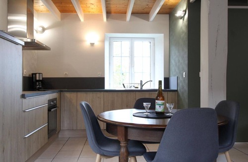 Clitourps Cottage | Charming stone house, enclosed garden in Val de Saire