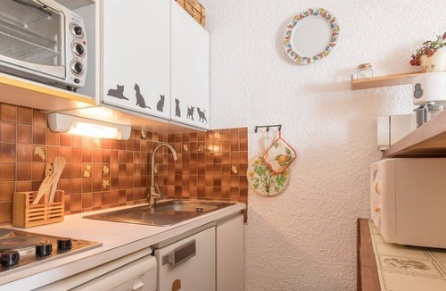Chantemerle Apartment | Charming Studio for 4 in Serre-Chevalier, Terrace & Free Parking
