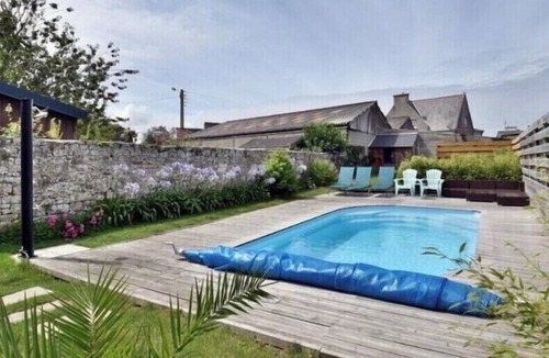 Plouescat House | Charming vacation home with private pool, close to shops and sea