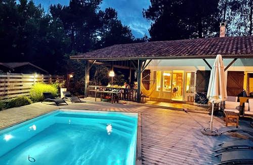 Vielle-Saint-Girons Villa | Charming villa, heated swimming pool, quiet wooded grounds, near lake, ocean, forests