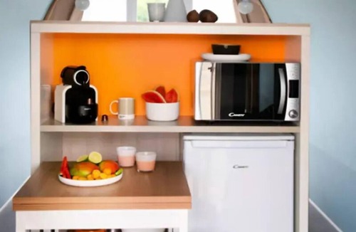 Huelgoat House | Coco Sweet 11 m2 - 1 Bedroom - with covered terrace/without bathroom 2 persons