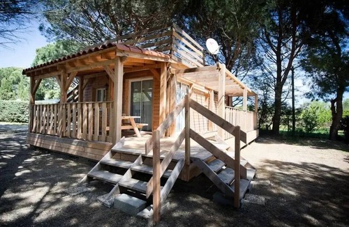 Saint-Jean-Pla-de-Corts House | Comfort Mobile Home, 32 m² - 3 bedrooms - air conditioning - sleeps 4 to 6 people - rate includes 4 people