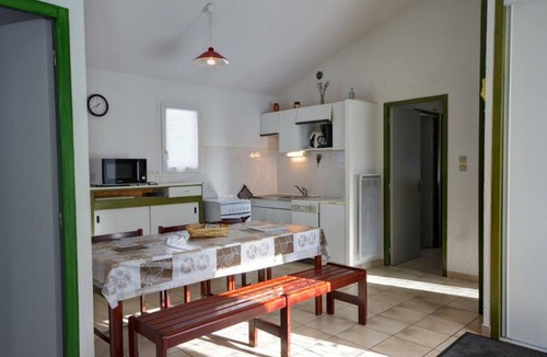 Usson-en-Forez Cottage | Comfortable chalet with fireplace and garden, pets allowed