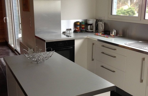 Denneville House | Comfortable Wooden House – Denneville - 50m from the beach - Sleeps 10