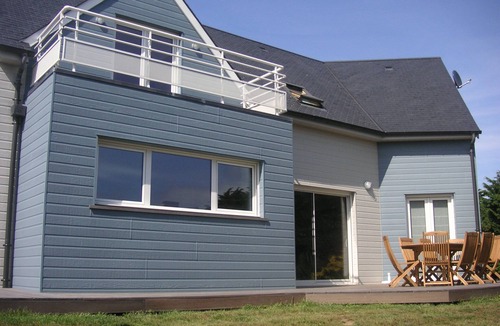 Denneville House | Comfortable Wooden House – Denneville - 50m from the beach - Sleeps 10