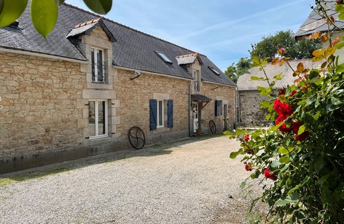 Cleguerec Villa | Complete Domaine Les Hiboux with Heated Pool and Reception Hall