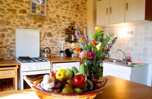 Saint-Mesmin Cottage | Converted stone gite in an orchard, The Piggery.