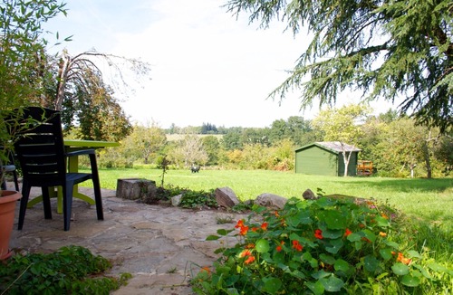 Saint-Mesmin Cottage | Converted stone gite in an orchard, The Piggery.