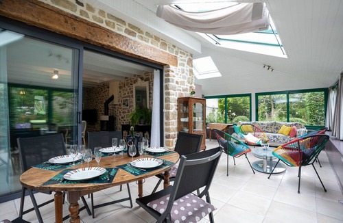 Paimpol House | Coquelicots 130m²: Private Veranda, Garden & Terrace, Wi-Fi, Linens, Beaches & Trails 3km
