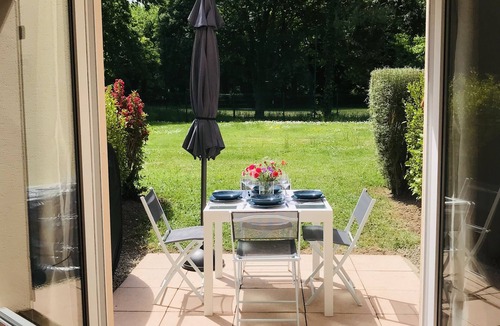 Ploemel House | Cottage/2 BEDROOMS/4 pers/pool/golf/calm