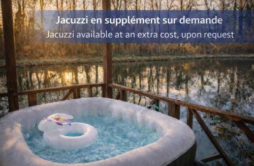 Saint-Usage Other | Cottage flottant Bohème option spa vue Canal